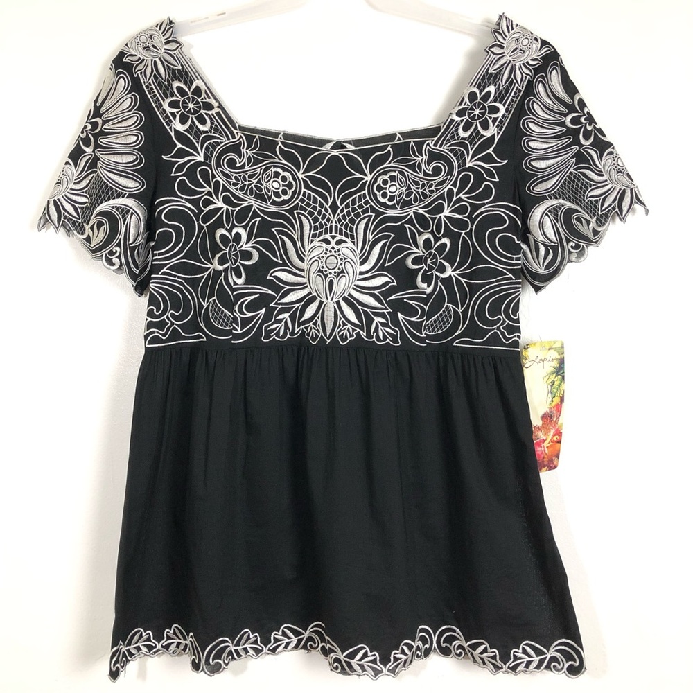 💋LAPIS BLOUSE NWT SIZE LARGE